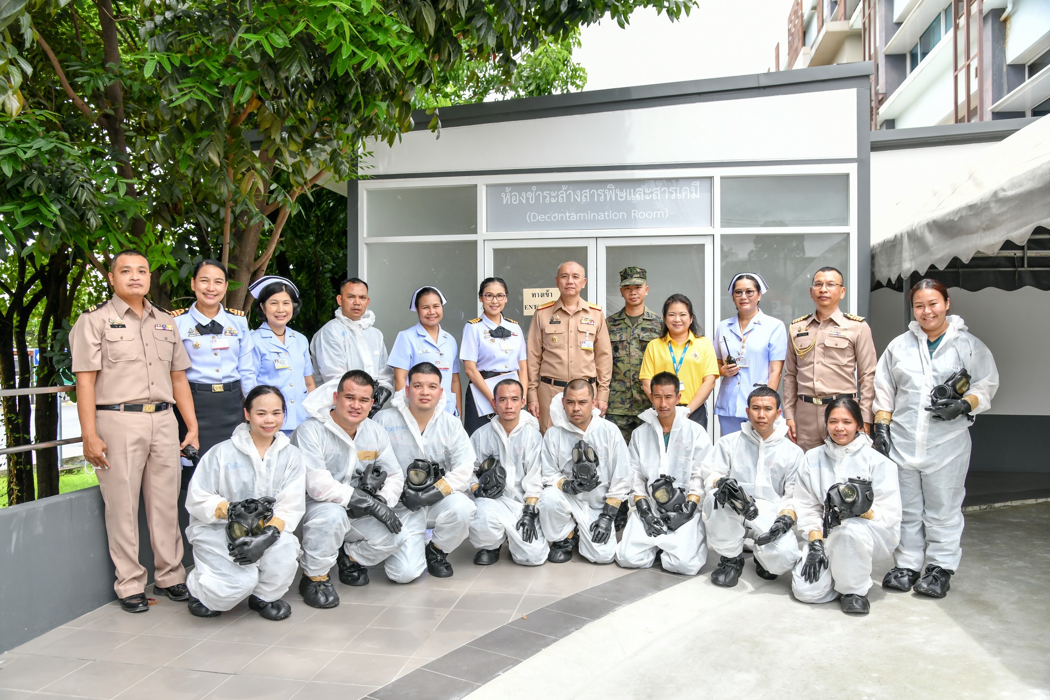 โรงพยาบาลสมเด็จพระปิ่นเกล้า ร่วมการฝึก “ แผนรับอุบัติภัยสารเคมีและวัตถุอันตราย “ ประจำปี 2567 